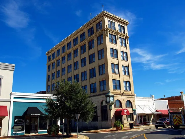 The First National Bank Building in Andalusia, Alabama , listed on the National Register of Historic Places