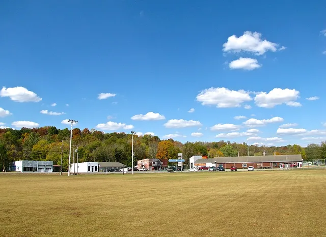 Anderson, Alabama, United States, looking toward the intersection of State Route 207 and Bayles Street.