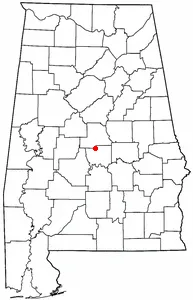Adapted from Wikipedia's AL county maps by Seth Ilys.