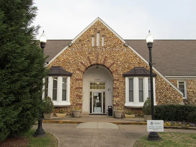 Center Point School, Center Point Alabama - serving as municipal offices