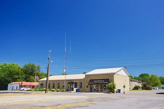 Town Hall and Municipal Court in Crossville, Alabama, United States.