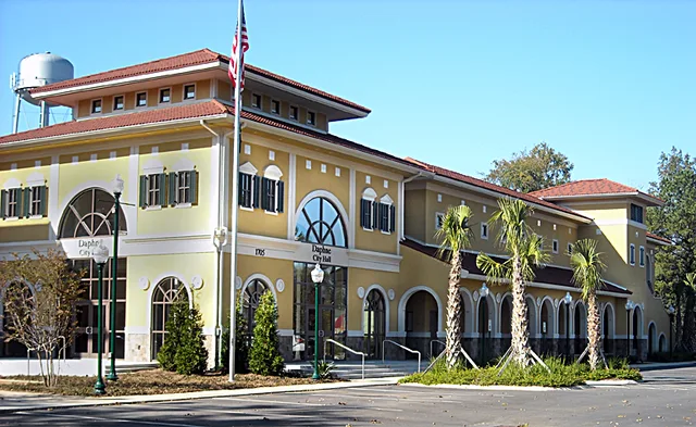 This is an image of the new Daphne, Alabama City Hall which was constructed in 2008.