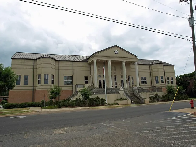 The Conecuh County Government Center in Evergreen, Alabama