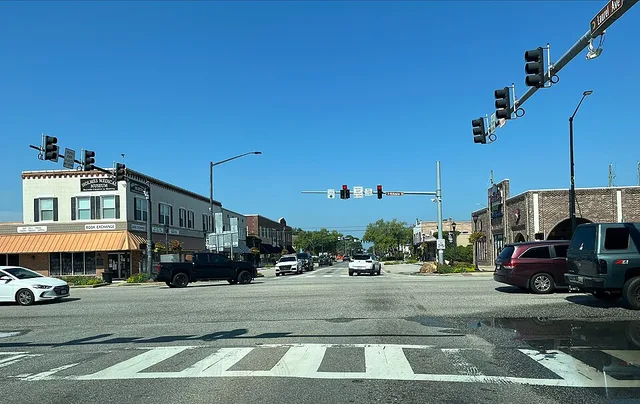 Intersection of U.S. Route 98 and Alabama State Highway 59 in Foley