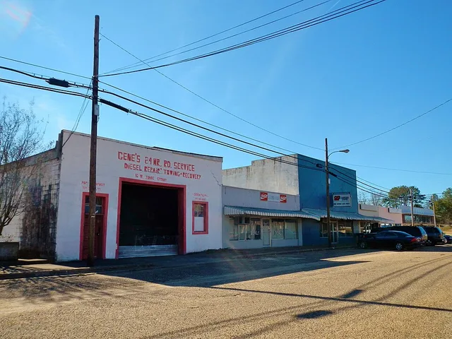 This is a photograph of Fort Deposit, Alabama in Lowndes County.