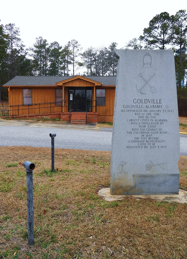 This is a photo of Goldville, Alabama.