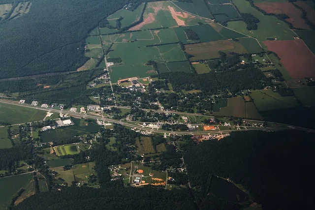 Gurley Alabama Aerial - Aug2014