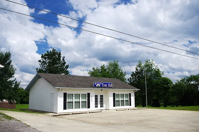 Town Hall in Hytop, Alabama, United States.