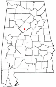 Map of Alabama
