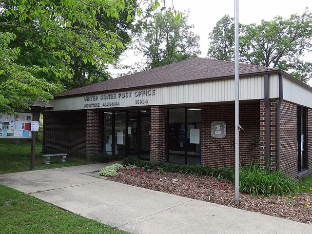 U.S. Post Office in Mentone, AL