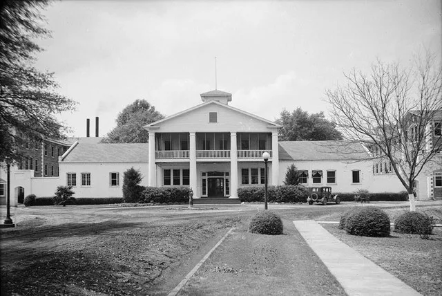 Mount Vernon Arsenal, Administration Building, Old Saint Stephens Road (County Road 96), Mount Vernon, Mobile County, AL.