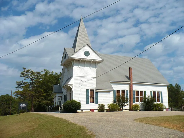 A church in Oak Hill, Wilcox County, Alabama.