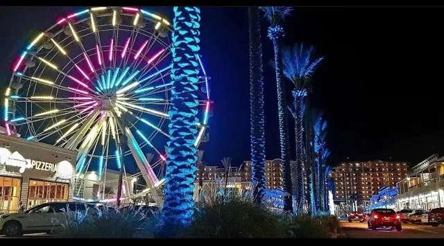 Ferris wheel at the Wharf in Orange Beach, Alabama - the largest Ferris wheel in the southeast.
