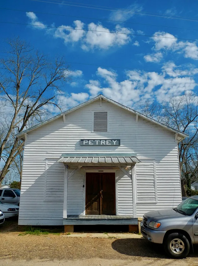 This is a photograph of Petrey, Alabama in Crenshaw County.