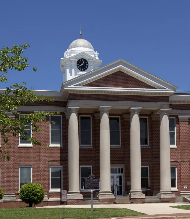 Jackson County Courthouse in Scottsboro, Alabama