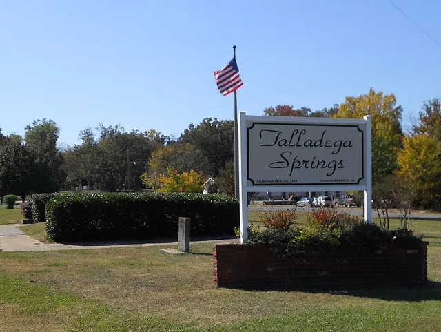This is a photo of Talladega Springs, Alabama.