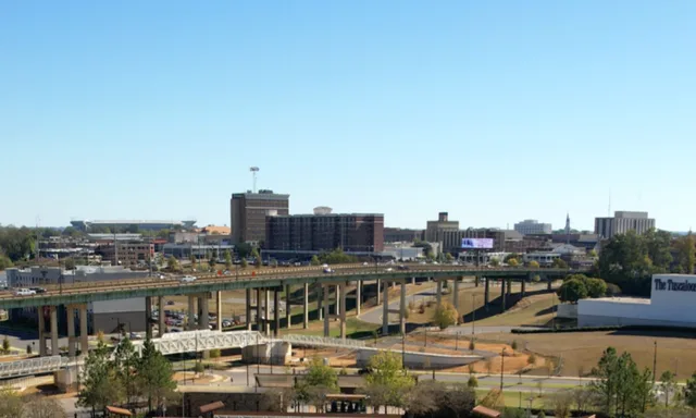 Downtown Tuscaloosa Alabama