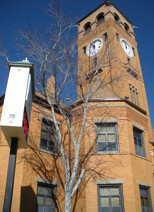This is a picture of the Macon County Courthouse located in Tuskegee, Alabama.
