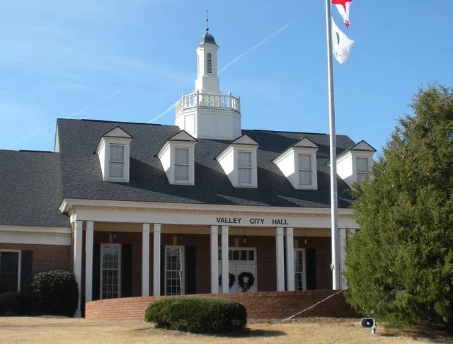 This is a photo of Valley City Hall in Valley, Alabama