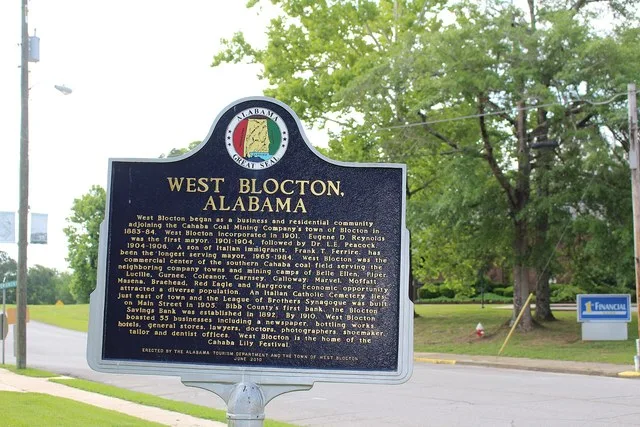 West Blocton began as a business and residential community adjoining the Cahaba Coal Mining Comopany's town of Blocton in 1883-84. The town has a vital history to the state of Ala...