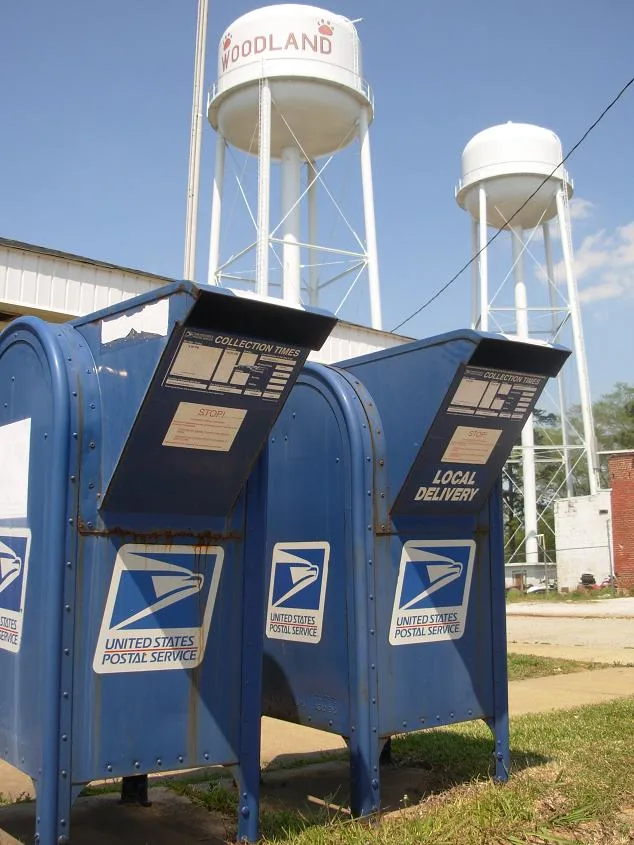 Mailboxes, Woodland, Alabama.