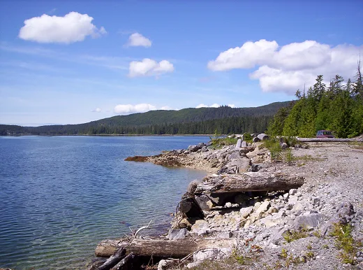 A Scenic view of Edna Bay, AK taken July 2006 by Roger DiPaolo