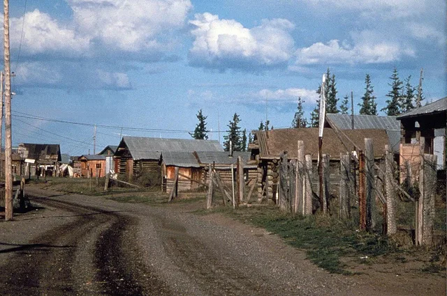 Image title: Fort Yukon village lies within the boundaries of the Yukon flats Image from Public domain images website, http://www.public-domain-image.com/full-image/travel-public-...