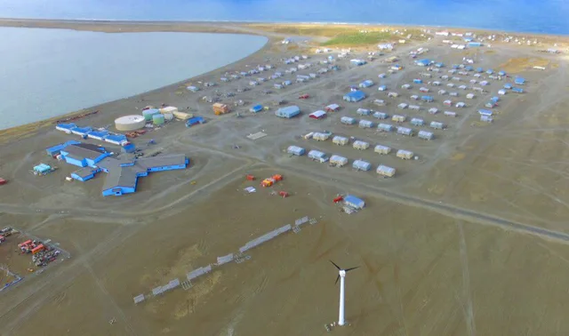 Gambell is one of two Native Villages located on St. Laurence Island, in the middle of the Bering Sea.