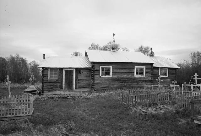 St. Seraphim Russian Orthodox Churches, Old Church , Lower Kalskag, Bethel Census Area, Alaska This is an image of a place or building that is listed on the National Register of H...