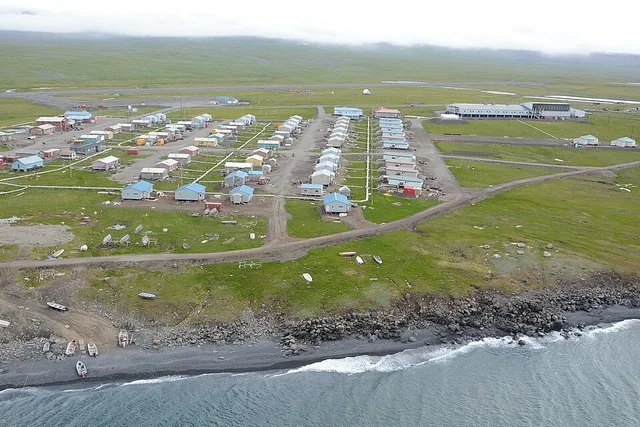 Savoonga, Alaska.