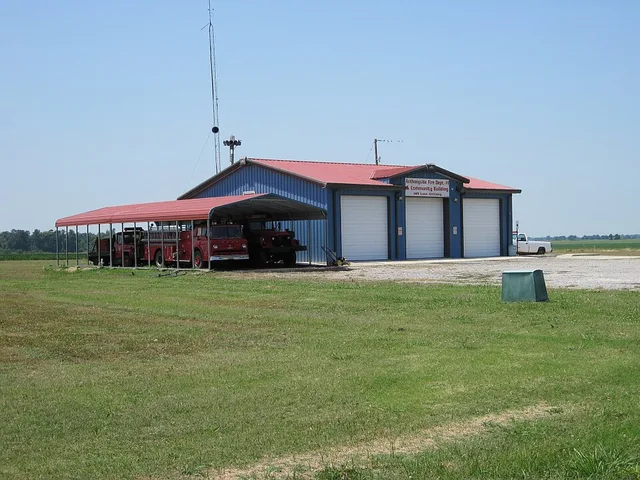 Anthonyville, Arkansas Community building and fire station