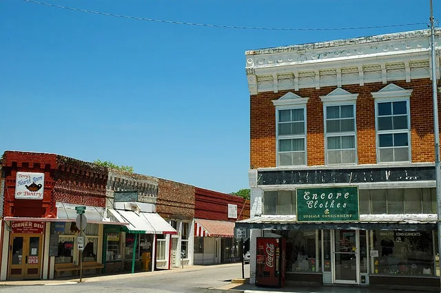 Downtown Berryville, Arkansas , USA