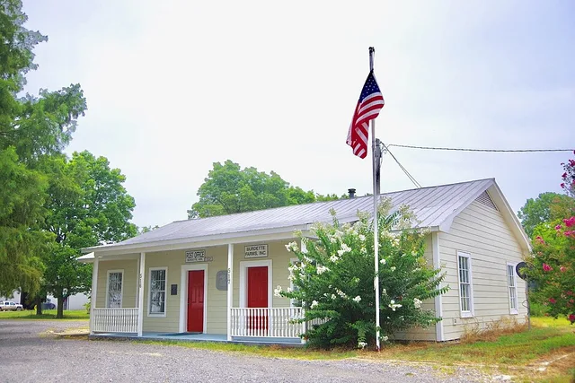 Burdette Farms office and U.S. post office in Burdette, Arkansas, United States.