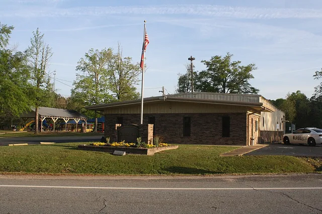 City hall building for Caddo Valley, Arkansas at 137 Malvern Road