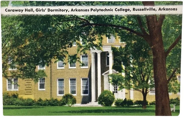 Caraway Hall, Girls Dormitory, Arkansas Polytechnic College, Russellville, Arkansas