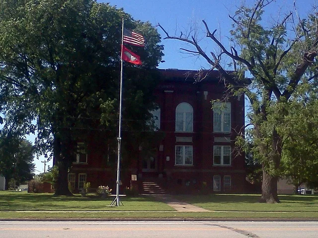 Franklin County Courthouse (southern district) in Charleston, AR