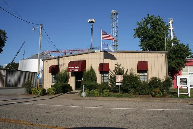 City hall and library for the City of Cherry Valley, Arkansas