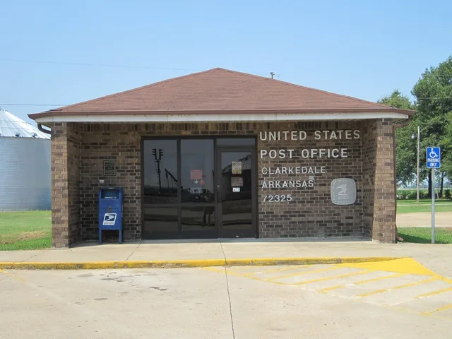 Clarkedale, Arkansas. USPS post office