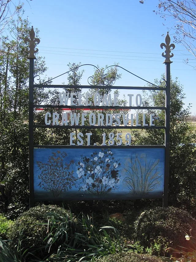Crawfordsville, Arkansas.