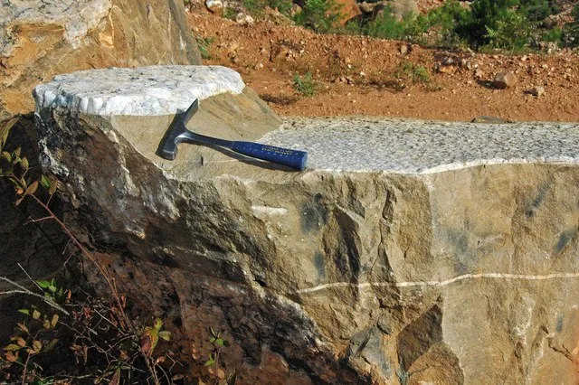 Quartz veins in sandstone (Coleman Quartz Mine, Arkansas, USA) 11