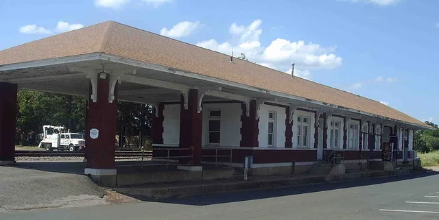 Gurdon Railroad Depot, in 2008, Gurdon, Arkansas