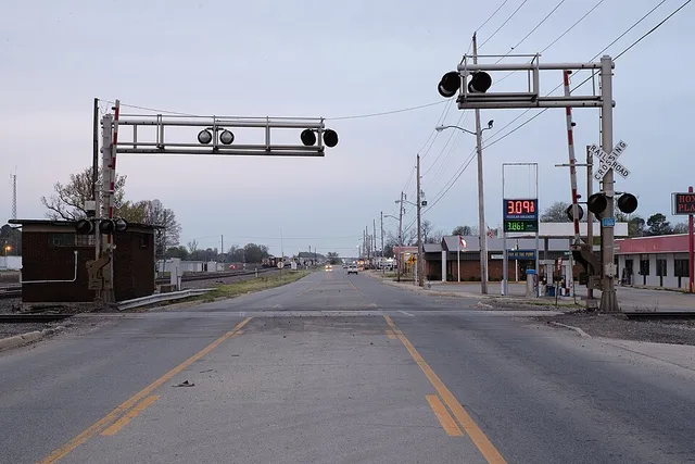 Texas Street in Hoxie, AR.