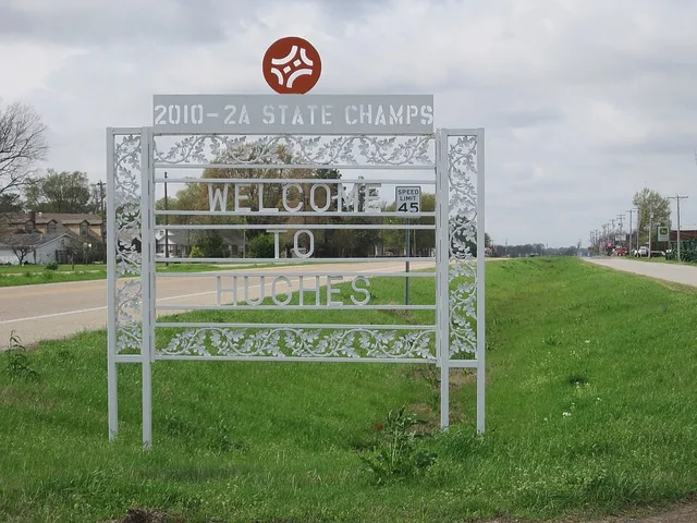 Hughes in St. Francis County, Arkansas