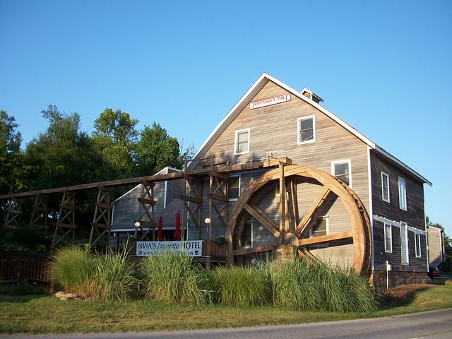 Johnson Mill hotel in Johnson, Washington County, Arkansas