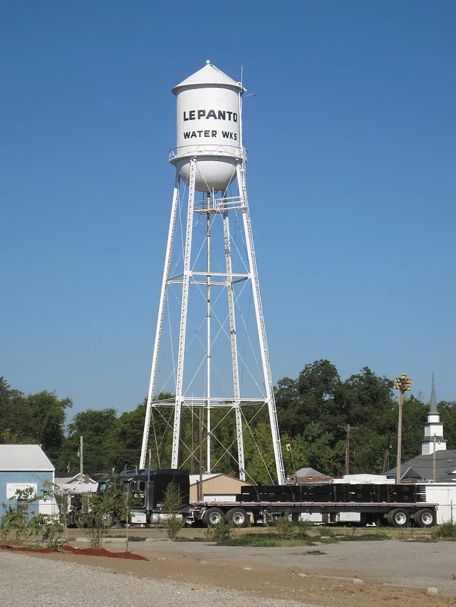 Lepanto, Arkansas was the set for the Hallmark Hall of Fame movie A Painted House, a John Grisham novel.