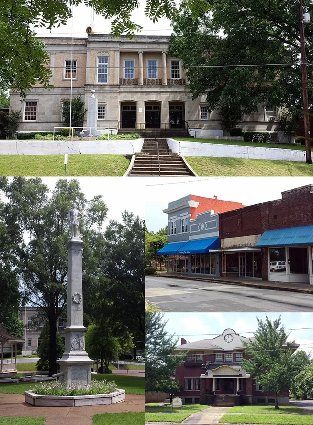 Source: File:Marianna, AR 010.jpg (User: Brandonrush) File:Marianna Confederate Monument 002.jpg (User: Brandonrush) File:Lee County Courthouse 001.jpg (User: Brandonrush) File:El...