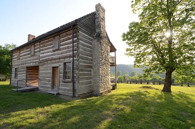 The Jacob Wolf House built in 1829