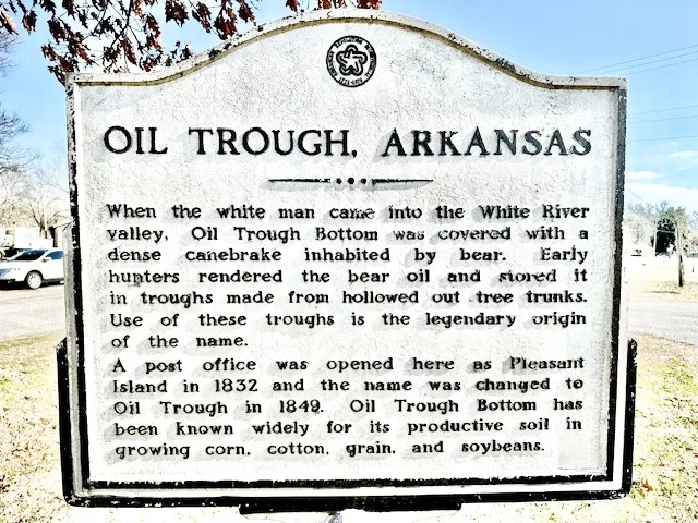 Marker, Oil Trough AR, 2-2025