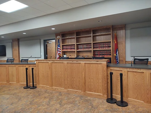 Pea Ridge, Arkansas City Council Chambers at City Hall