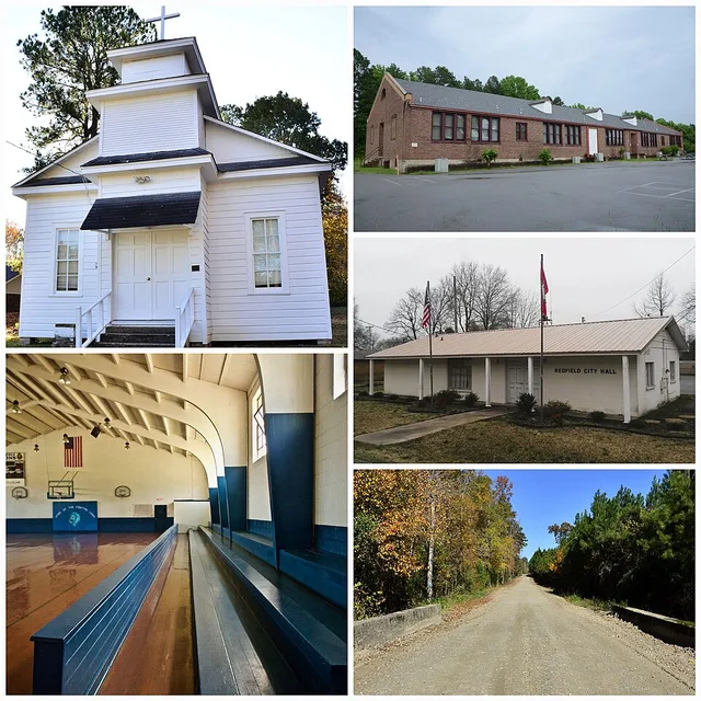 Montage of Redfield, Arkansas .